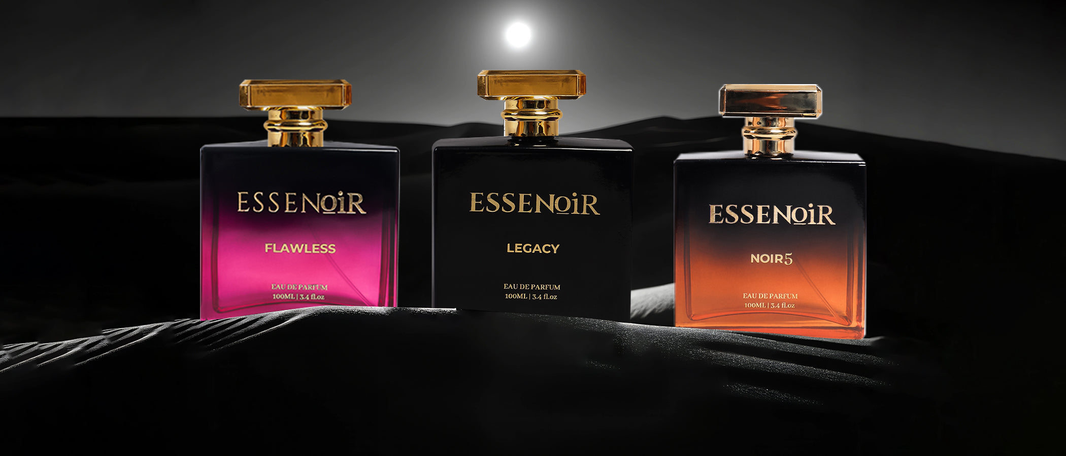 Essenoir 100ml Perfume Collection – Premium Long-Lasting Fragrances